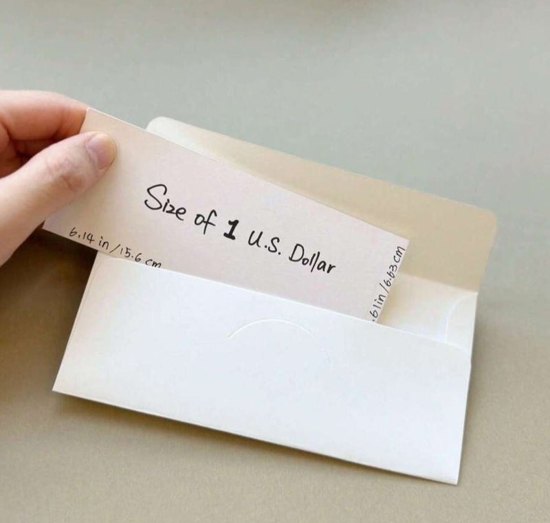 Eid Gift Luxury White Eid Envelopes with Gold Print – Set of 12 Eidiya Money Envelopes - Image 3